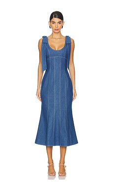 ELLIATT Maris Maxi Dress in Blue from Revolve.com | Revolve Clothing (Global)