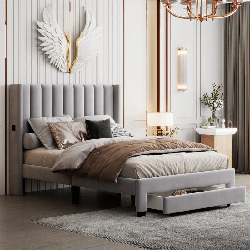 Katinna Upholstered Storage Bed | Wayfair North America