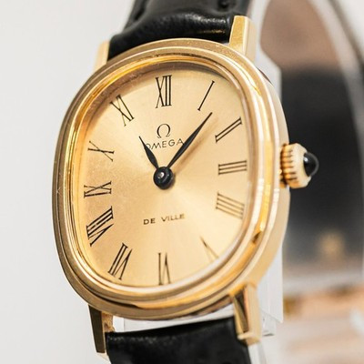 No Tariffs *NEAR MINT* Vintage 1978 OMEGA De Ville Cal.625 Hand Roman 23mm Women | eBay US
