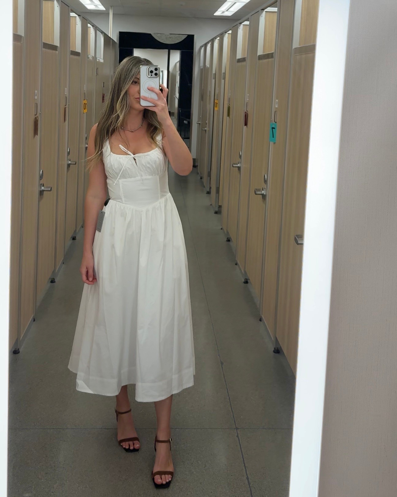 Perfect White summer midi corset dress by ASTR! The waist has lots of stretch so size down! I got a size small. 5’8 145lbs.
Also comes in the prettiest baby blue color 🦋

#LTKSummerEdit #LTKFindsUnder50