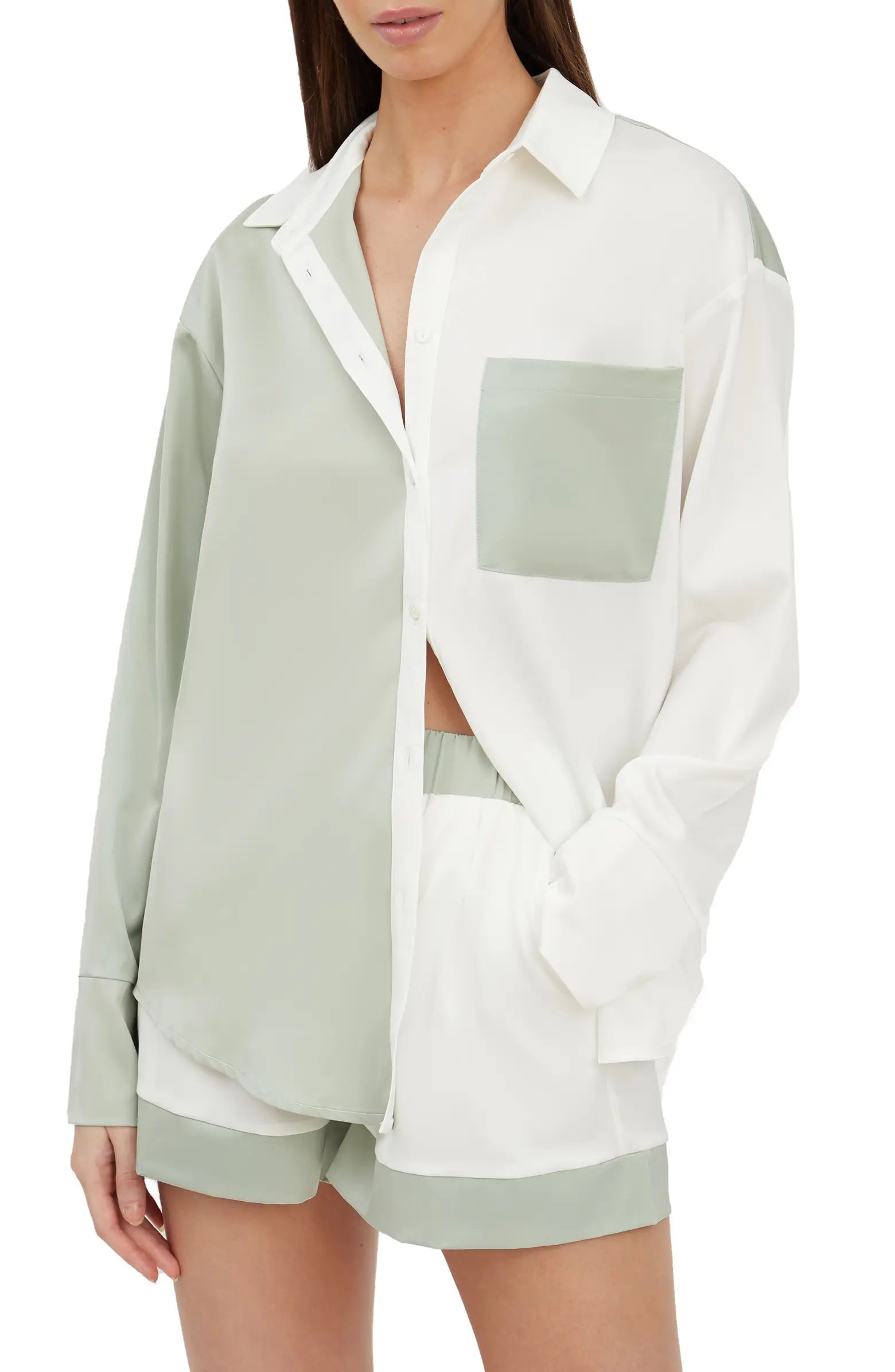 4th & Reckless Patty Colorblock Shirt | Nordstrom | Nordstrom