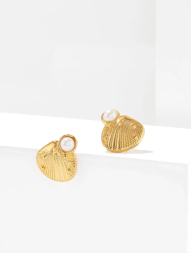 Seabrook Shell Earrings | Talbots