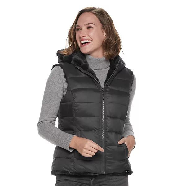 Women's Be Boundless Freeform Reversible Hooded Vest | Kohl's