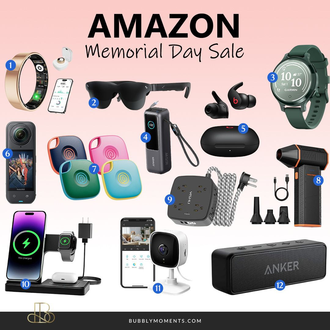Memorial Day Sale is the perfect time to upgrade your favorite tech and gadget finds from Amazon 📱✨ From smart home essentials to viral gadgets, gaming accessories, travel tech, and everyday must-haves, these are the deals everyone is adding to cart right now. If you love discovering useful Amazon finds that make life easier, more organized, and more fun, you’ll definitely want to check these out. Perfect for work setups, content creators, students, gamers, and anyone obsessed with cool tech finds. Save this post for later and browse all my favorite picks before they’re gone. So many trendy gadgets and everyday essentials worth checking out this season 💻🎧⌚
#LTKSaleAlert #LTKFinds #AmazonFinds #TechDeals #MemorialDaySale #AmazonFavorites #TechTok #GadgetFinds #AmazonTech #HomeTech #GamingSetup #DeskSetup #SmartHome #TikTokMadeMeBuyIt #AmazonMustHaves #TechAccessories #ContentCreator #ViralFinds #ElectronicDeals #AmazonGadgets #DailyFinds #SaleSeason #MemorialDayDeals #TrendingNow #TechEssentials #CoolGadgets #AmazonShopping K #DigitalLifestyle #TechLover 

 