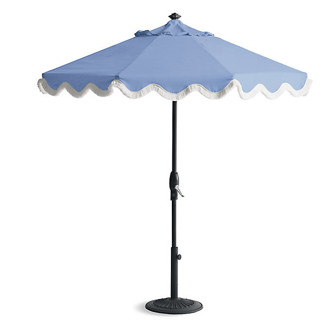 Frontgate Resort Collection™ 9' Round Designer Umbrella | Frontgate | Frontgate