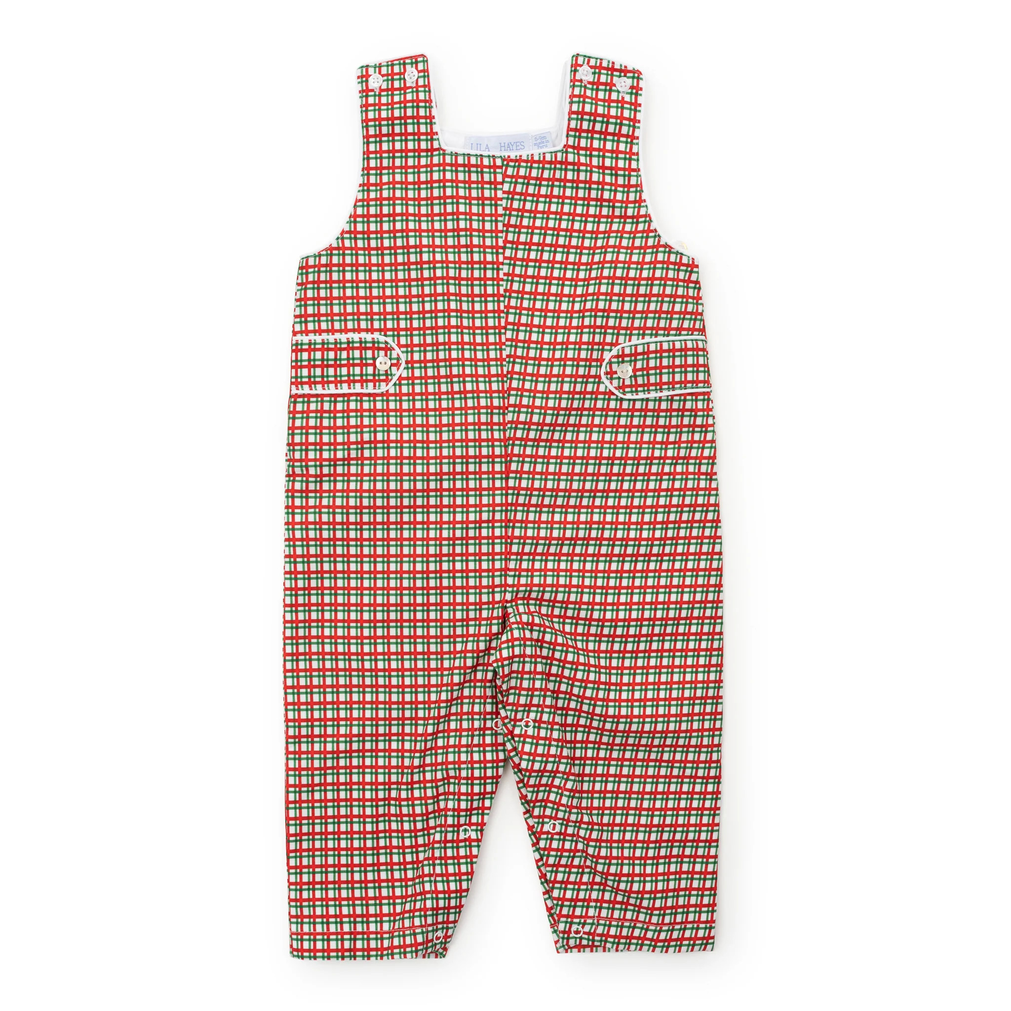 Harrison Boys' Woven Longall - Holiday Plaid | Lila and Hayes