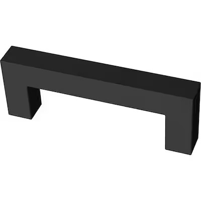 Brainerd Square 3-in Center to Center Matte Black Rectangular Handle Drawer Pulls Lowes.com | Lowe's