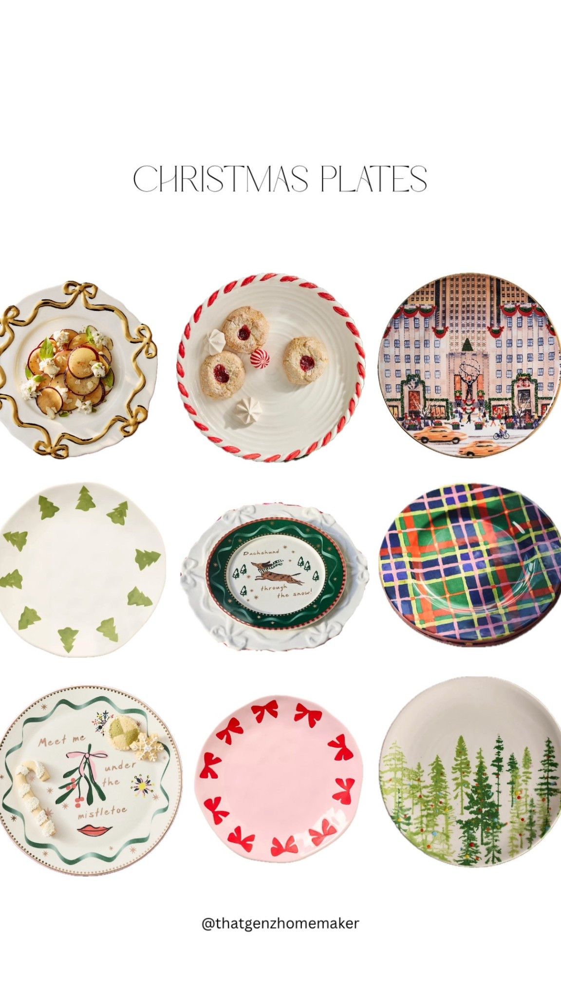 christmas plates 🎄

#LTKGiftGuide #LTKSeasonal #LTKHoliday
