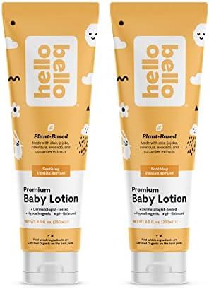 Hello Bello Premium Baby Lotion I Vegan and Cruelty Free Moisturizing, Non-Greasy Lotion for Babi... | Amazon (US)