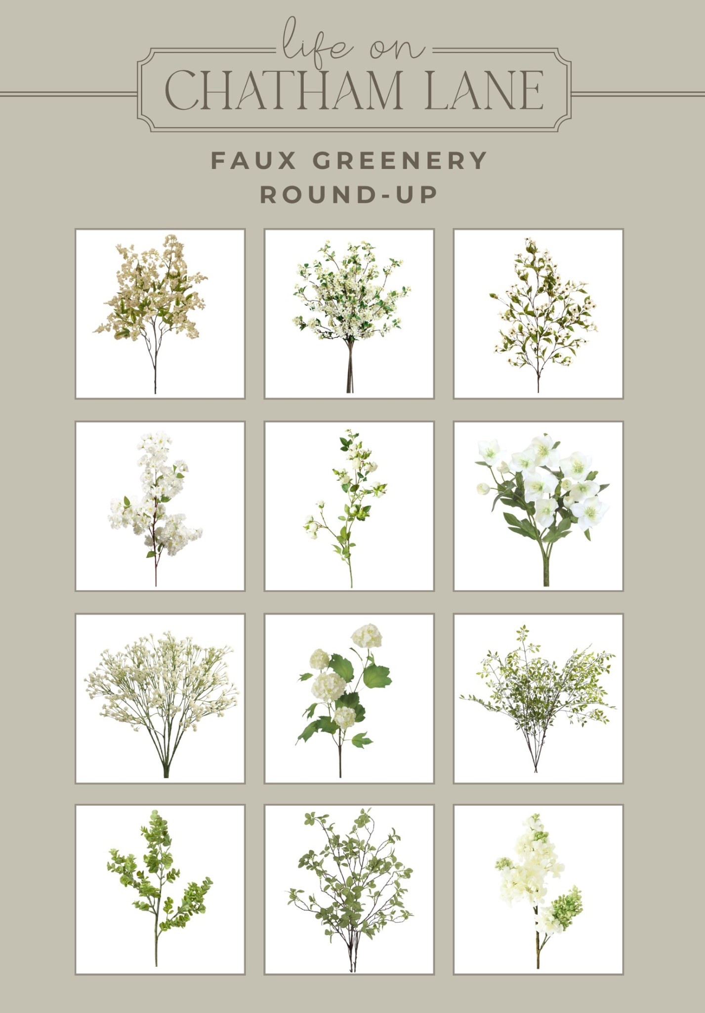 Faux greenery and white floral stems! Prettiest neutrals for home decor this time of year 🌿🤍

#LTKSeasonal #LTKHome