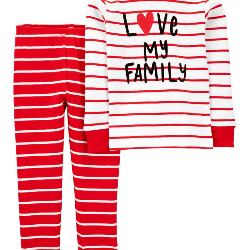 Toddler 2-Piece Family Love 100% Snug Fit Cotton PJs | Carter's