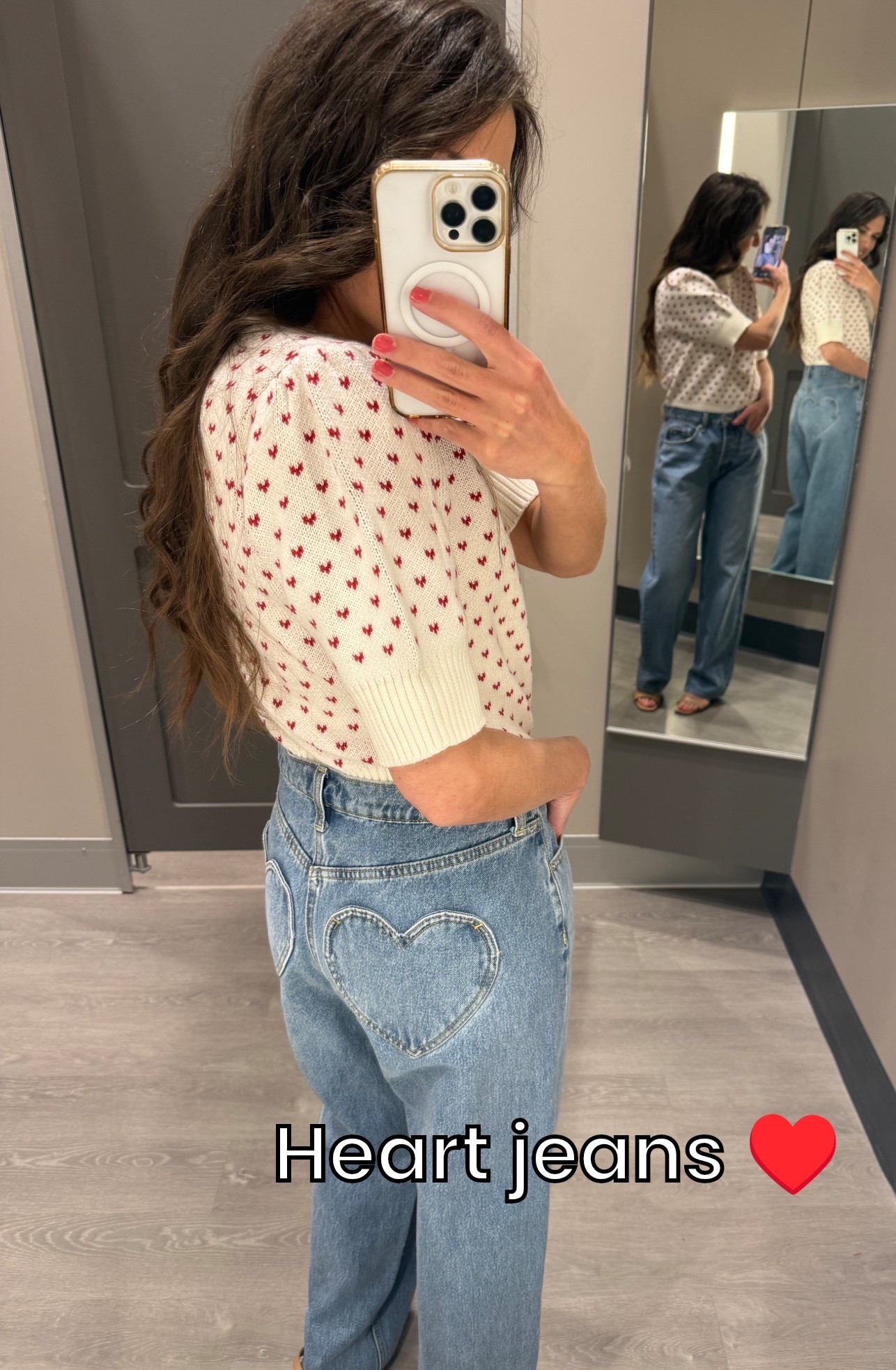 Absolutely love the heart pockets on these jeans! Perfect jeans for Valentine’s Day! Valentine’s Day outfit idea! 

#LTKootd #LTKValentine #LTKSeasonal