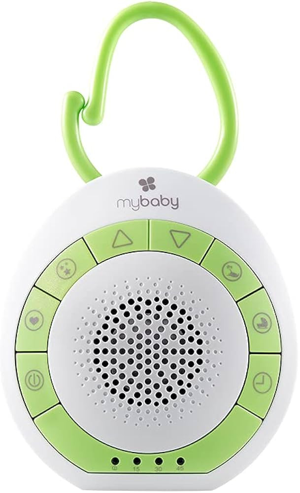 MyBaby Baby Sound Machine, White Noise Sound Machine for Baby, Travel and Nursery. 4 Soothing Sou... | Amazon (US)