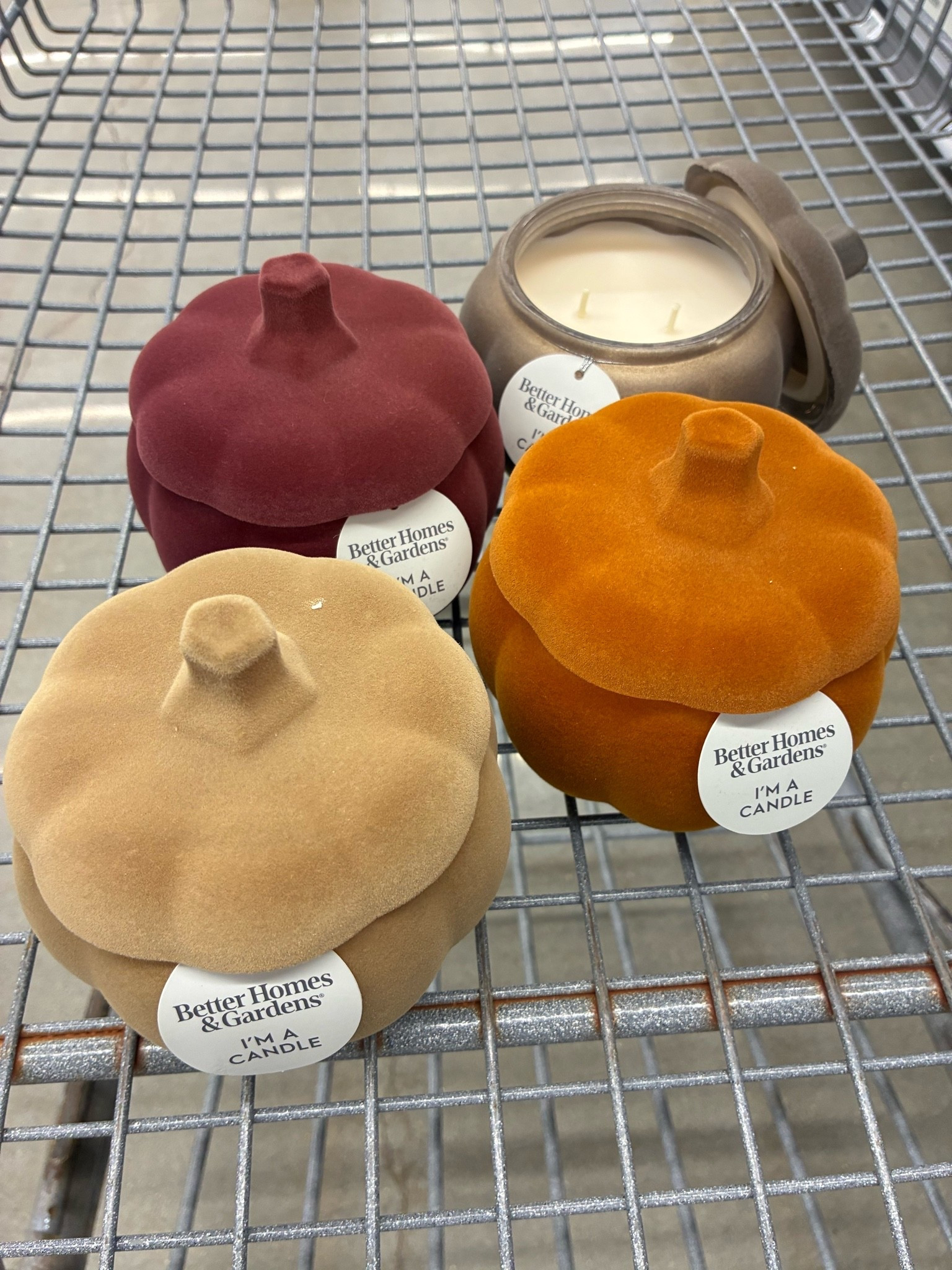 I need all the velvet pumpkin candles! Look like decor but secretly a candle! So good!

#LTKSeasonal