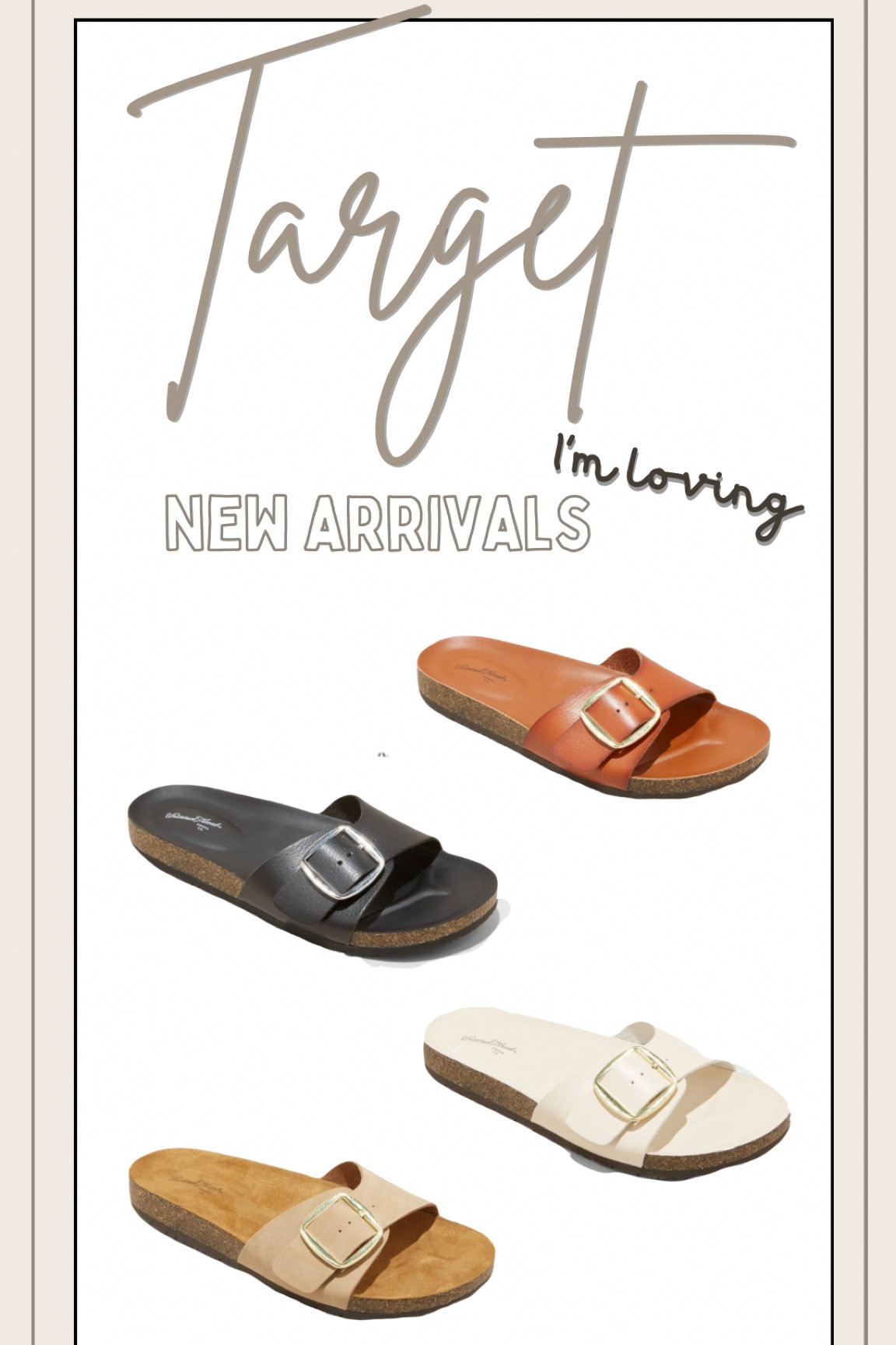 Cute new universal thread sandals! 

#LTKfamily #LTKstyletip #LTKfindsunder100