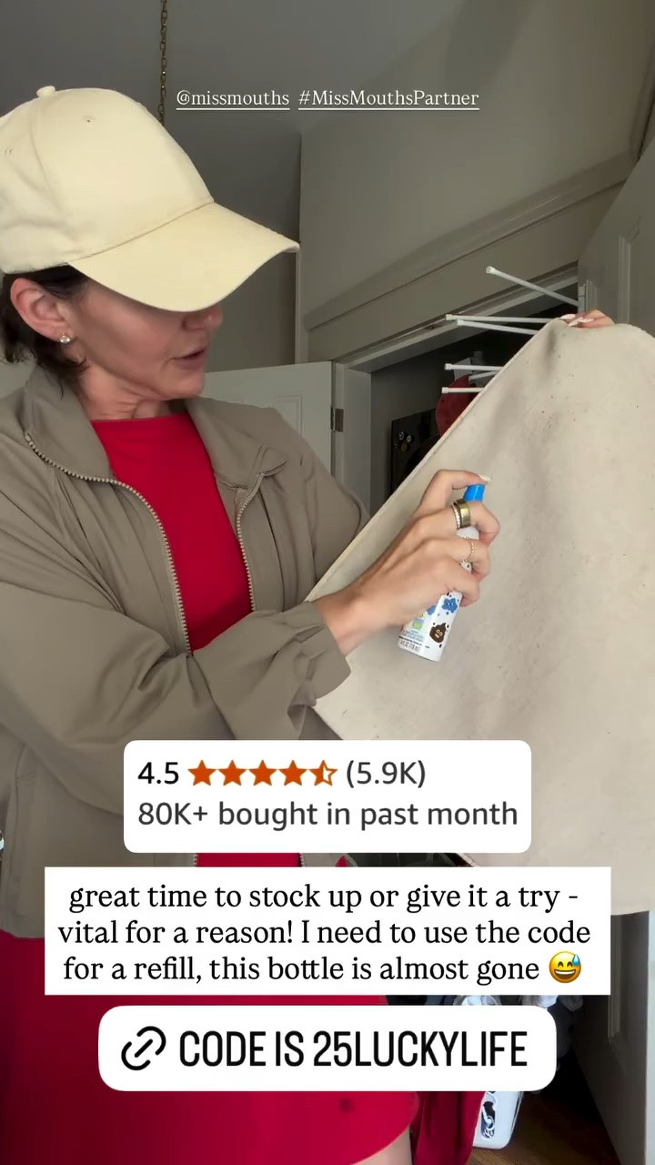 @missmouths  #MissMouthsPartner  great time to stock up or give it a try - vital for a reason! I need to use the code for a refill, this bottle is almost gone 😅