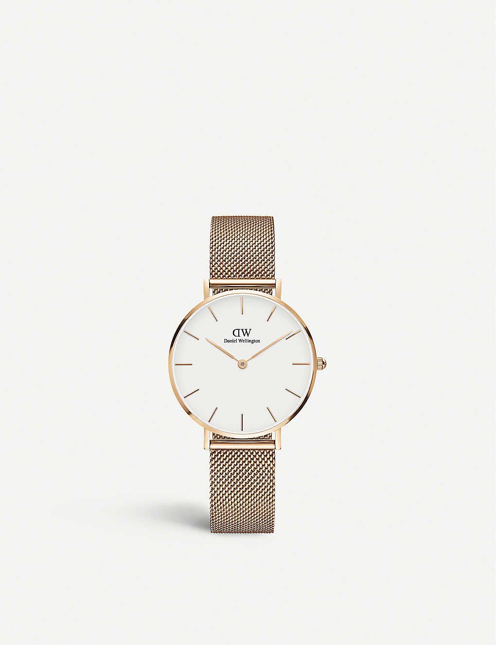 Classic Petite Melrose rose gold-plated watch | Selfridges