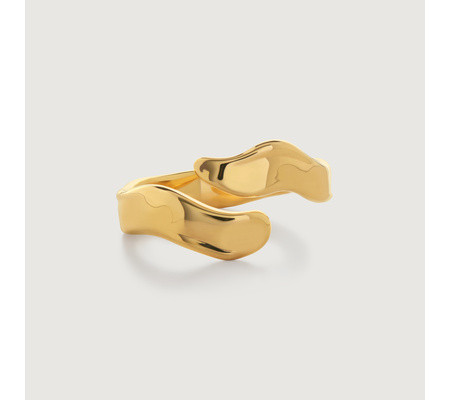 Wave Wrap Ring | Monica Vinader (Global)