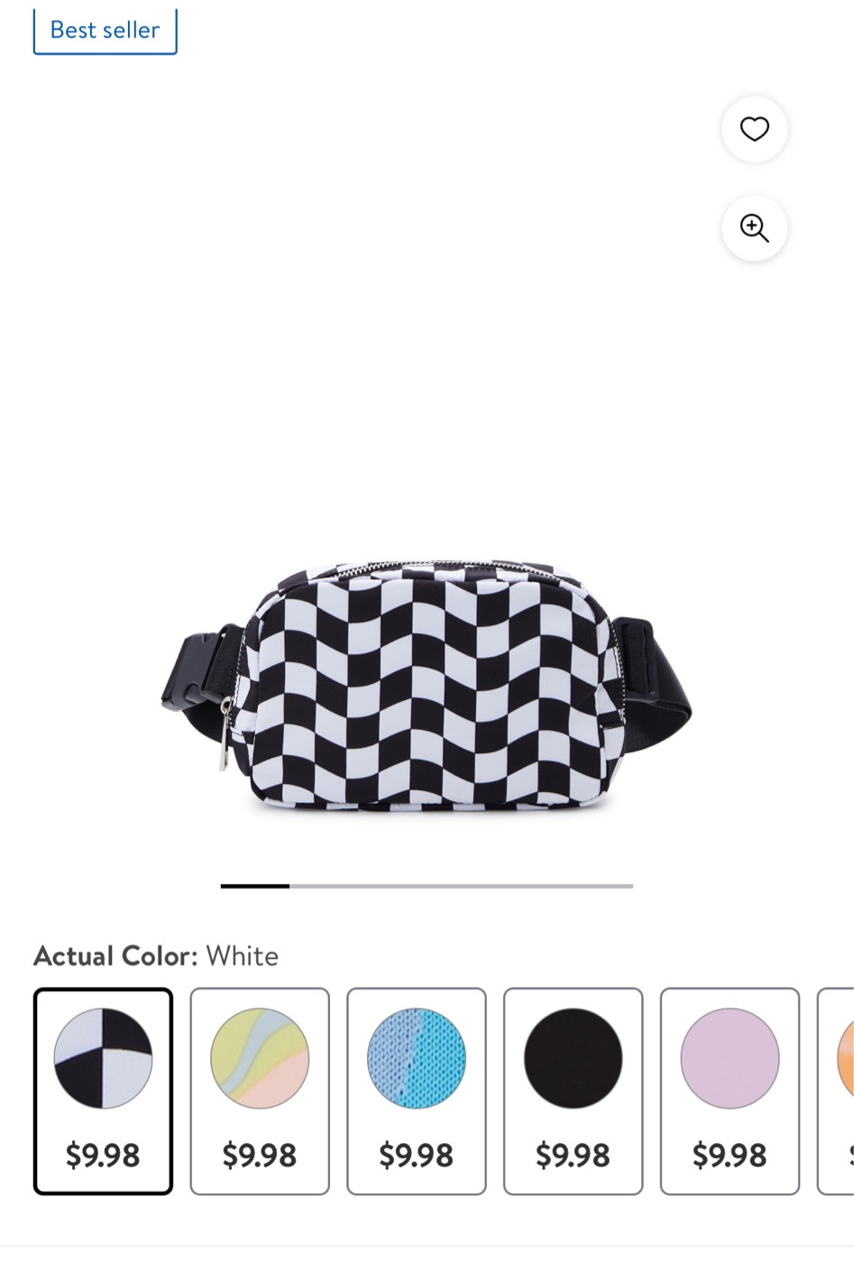 New Walmart belt bag! Comes in several colors and is only $10! How perfect is this checkered one for my Indy racing fans! #walmart #walmartfinds #beltbag #walmartbeltbag #indiana #indycar #indy500 #hoosiers #memorialday #summerfashion

#LTKitbag #LTKunder50 #LTKfamily
