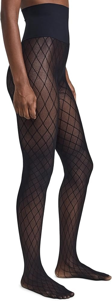 commando Women's Lattice Net Stockings | Amazon (US)
