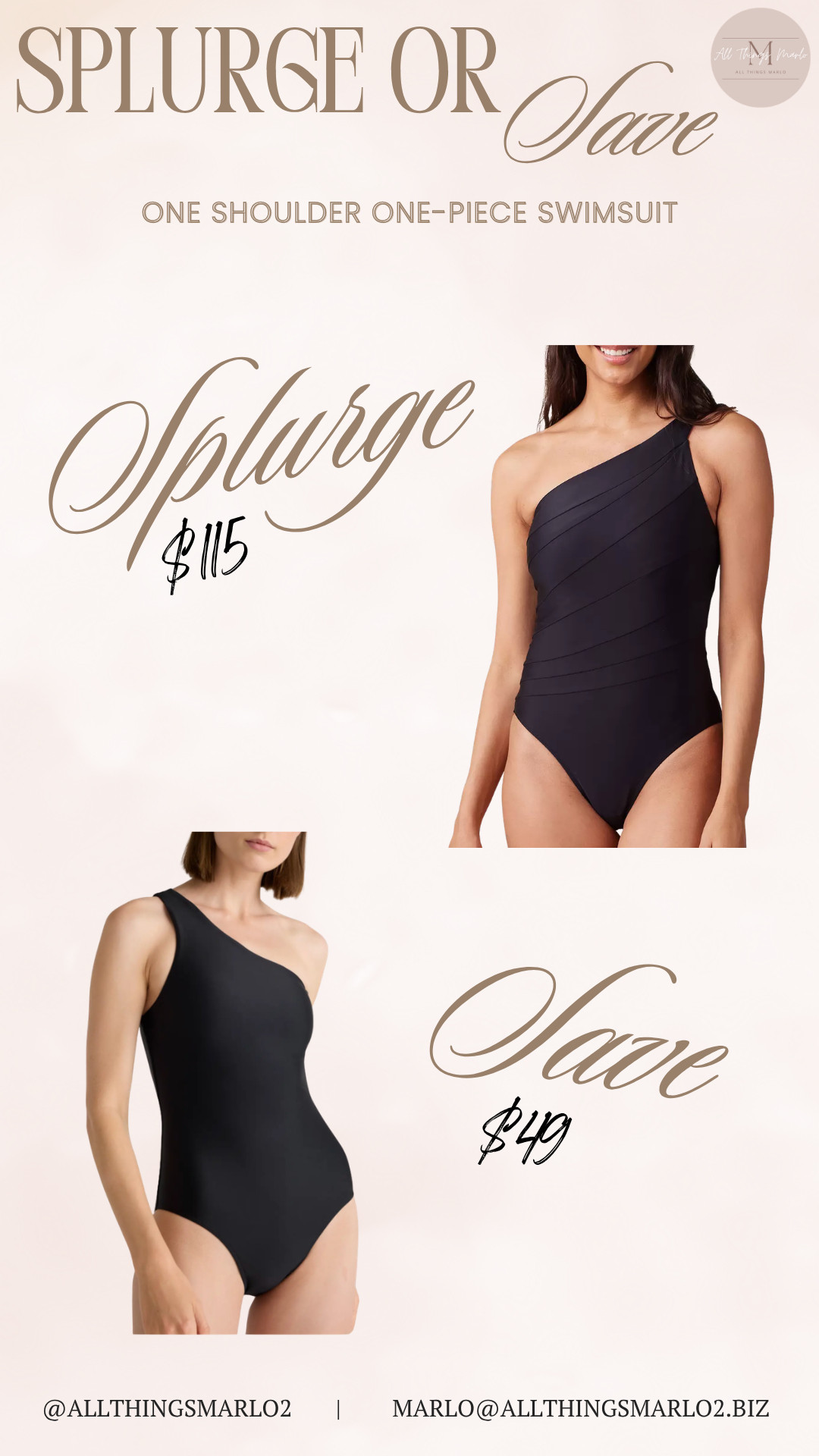 One Shoulder One-Piece Swimsuit 

 #LTKootd #LTKSwim #LTKTravel