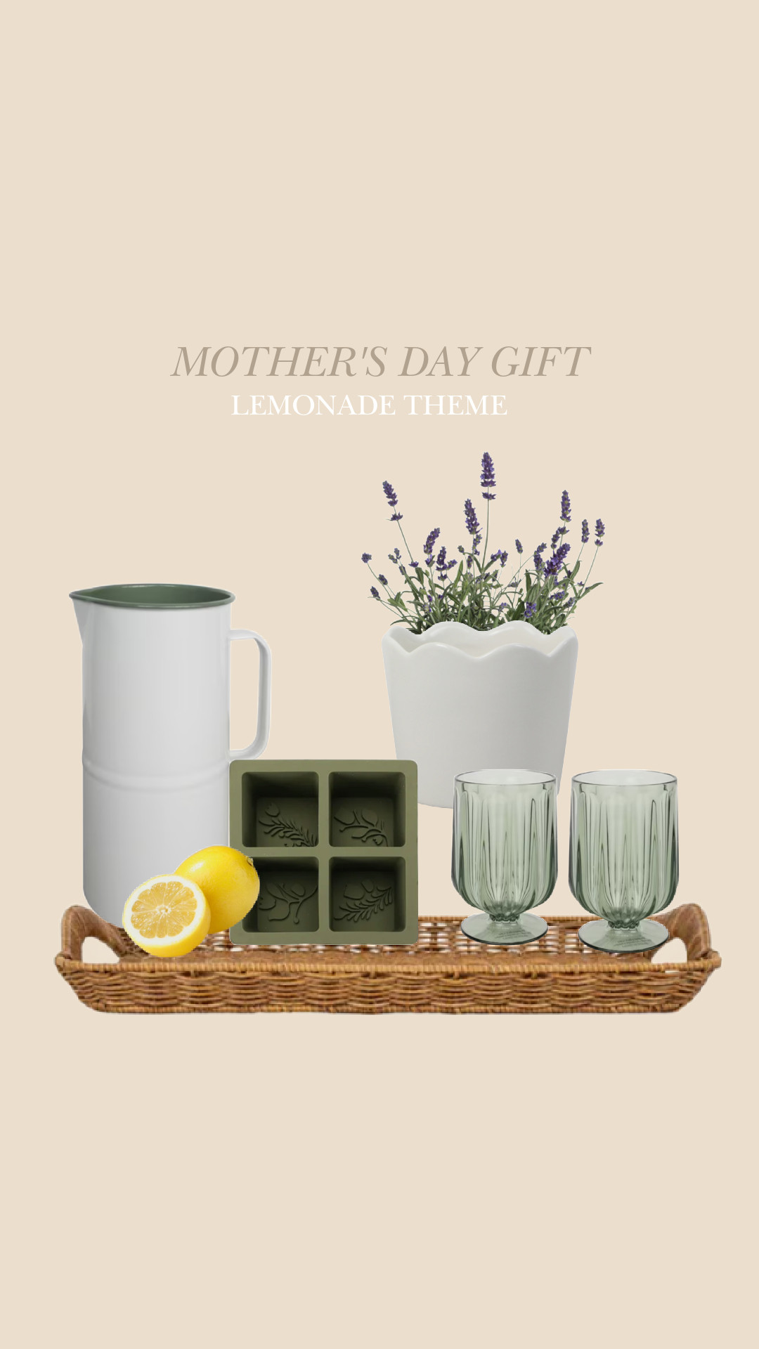 Mother's Day Gift Idea- Lemonade Theme Basket 

 #LTKGiftGuide #LTKHome