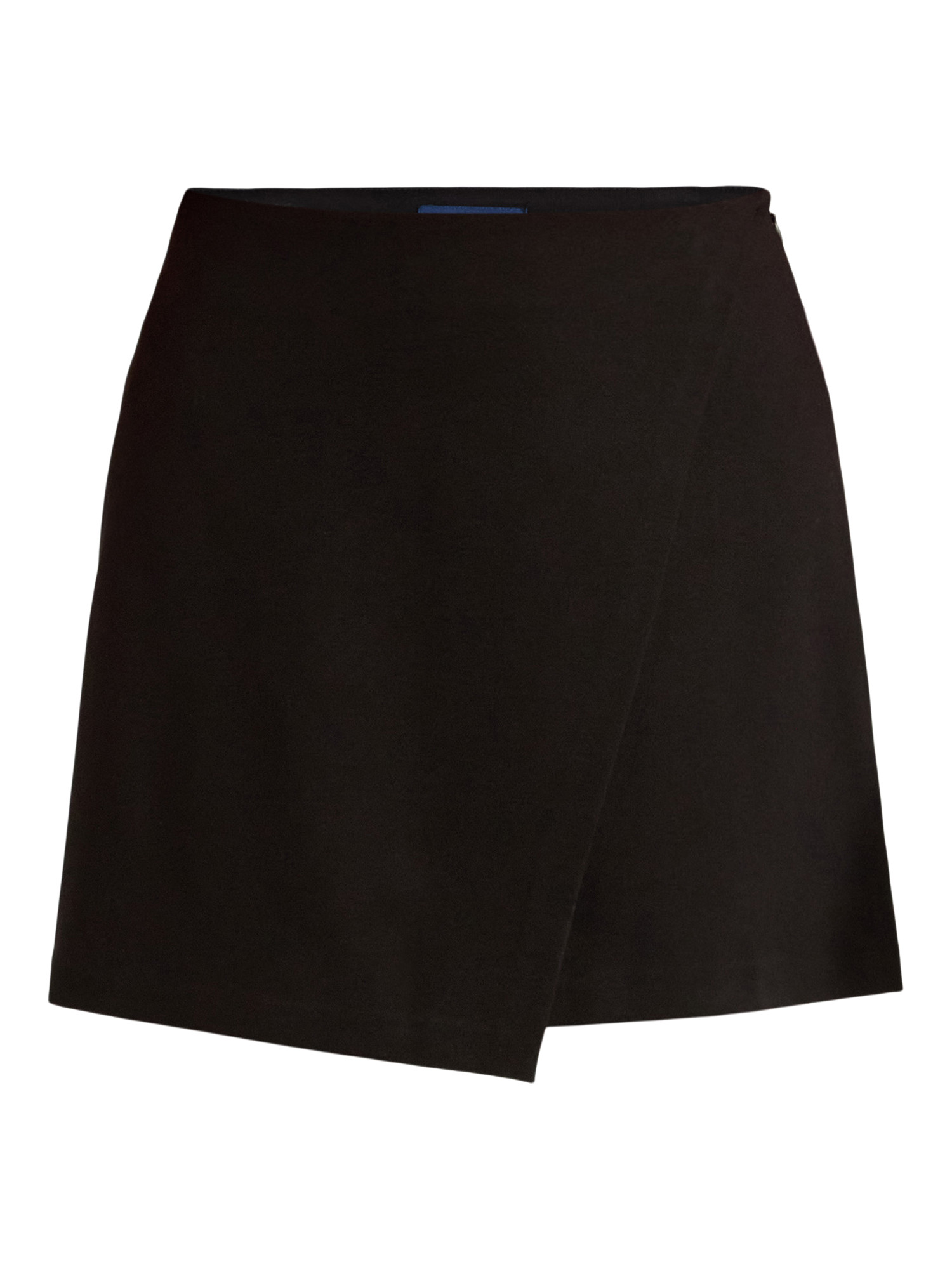 Scoop Women's Faux Wrap Ponte Mini Skirt, Sizes XS-XXL | Walmart (US)