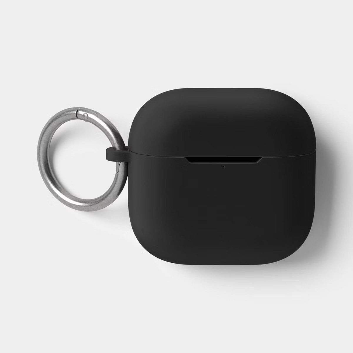 AirPods (4th generation) Silicone Case with Clip - heyday™ Black with Silver | Target