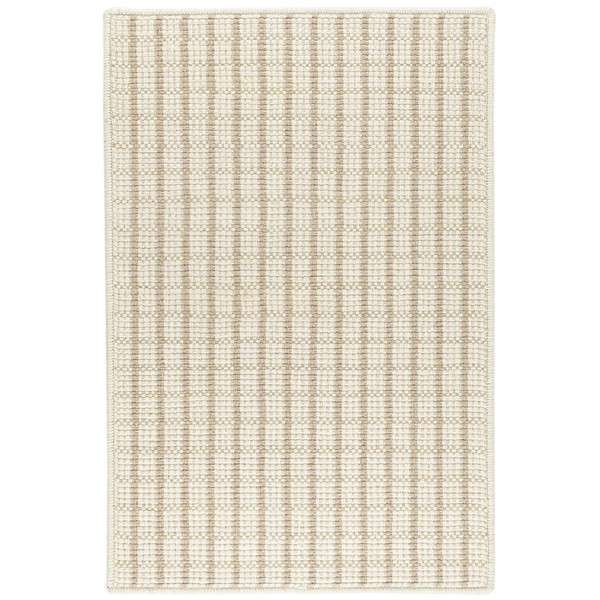 Lawrence Natural Woven Wool Custom Rug | Annie Selke