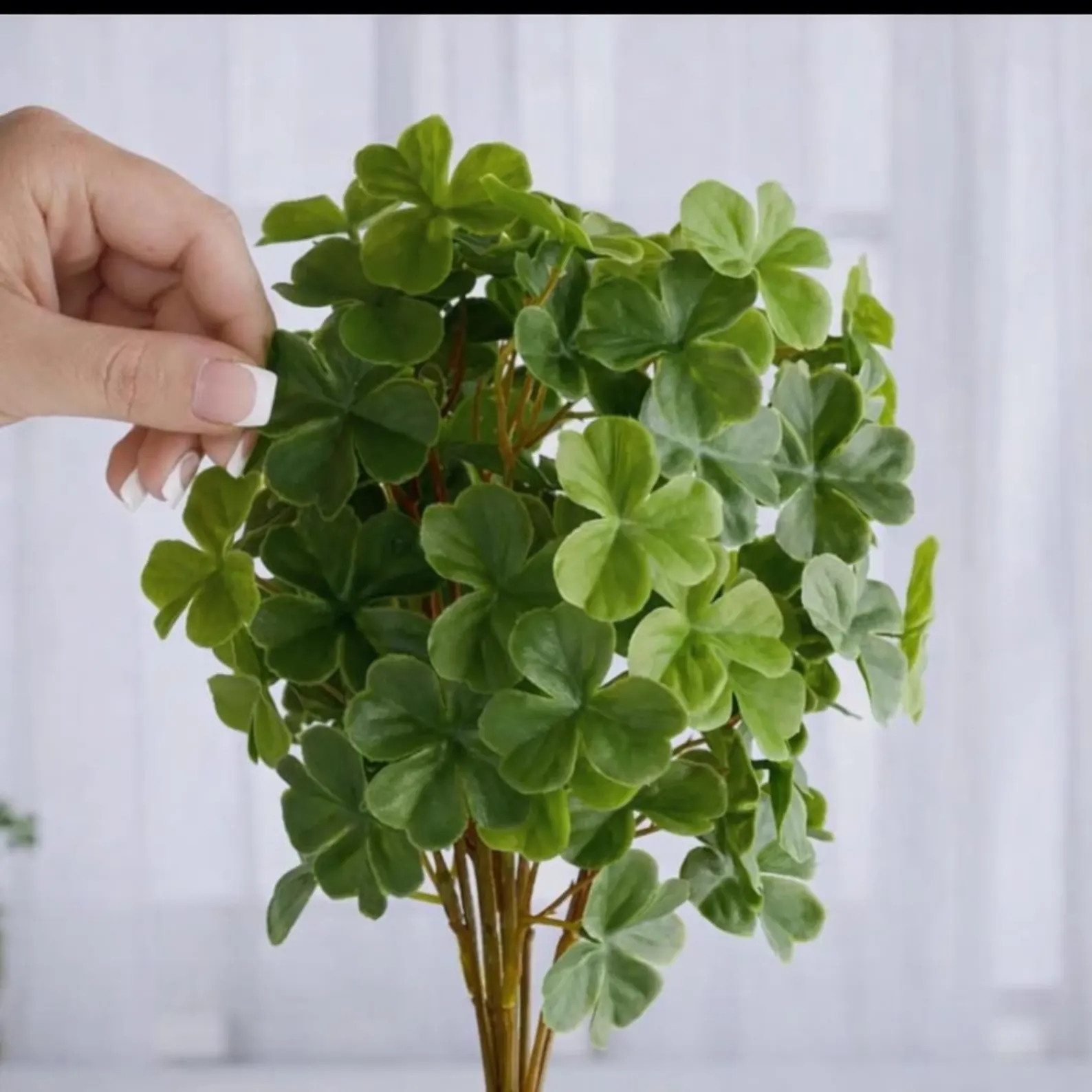 Fake Shamrock spray/pick, waterproof floral -st Patrick day decor | Etsy (US)