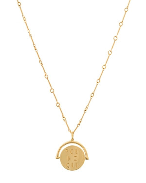 Lulu Dk You Me Oui Charm Spinner Pendant Necklace, 18 | Bloomingdale's (US)
