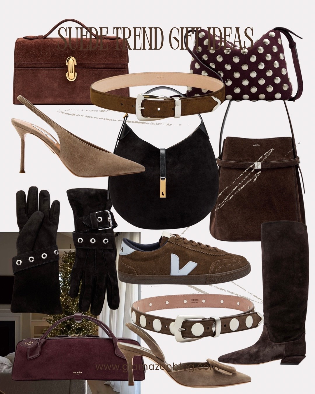 Suede bag, suede belt, suede gloves, suede shoes, suede trainers, savette bag, Khaite belt, khaite bag 

#LTKfestive #LTKxHarveyNichols #LTKgiftguide