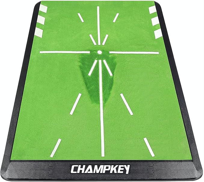 CHAMPKEY Premium Golf Impact Mat 1.0 Edition | Analysis Swing Path and Correct Hitting Posture Go... | Amazon (US)