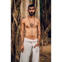 Yoga Fisherman Pants ⋙⋗ Handwoven Natural Cotton Thailand | Etsy (US)