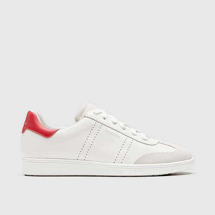 Drew White/Scarlet Women's Sneakers | FRANKIE4 | FRANKIE4
