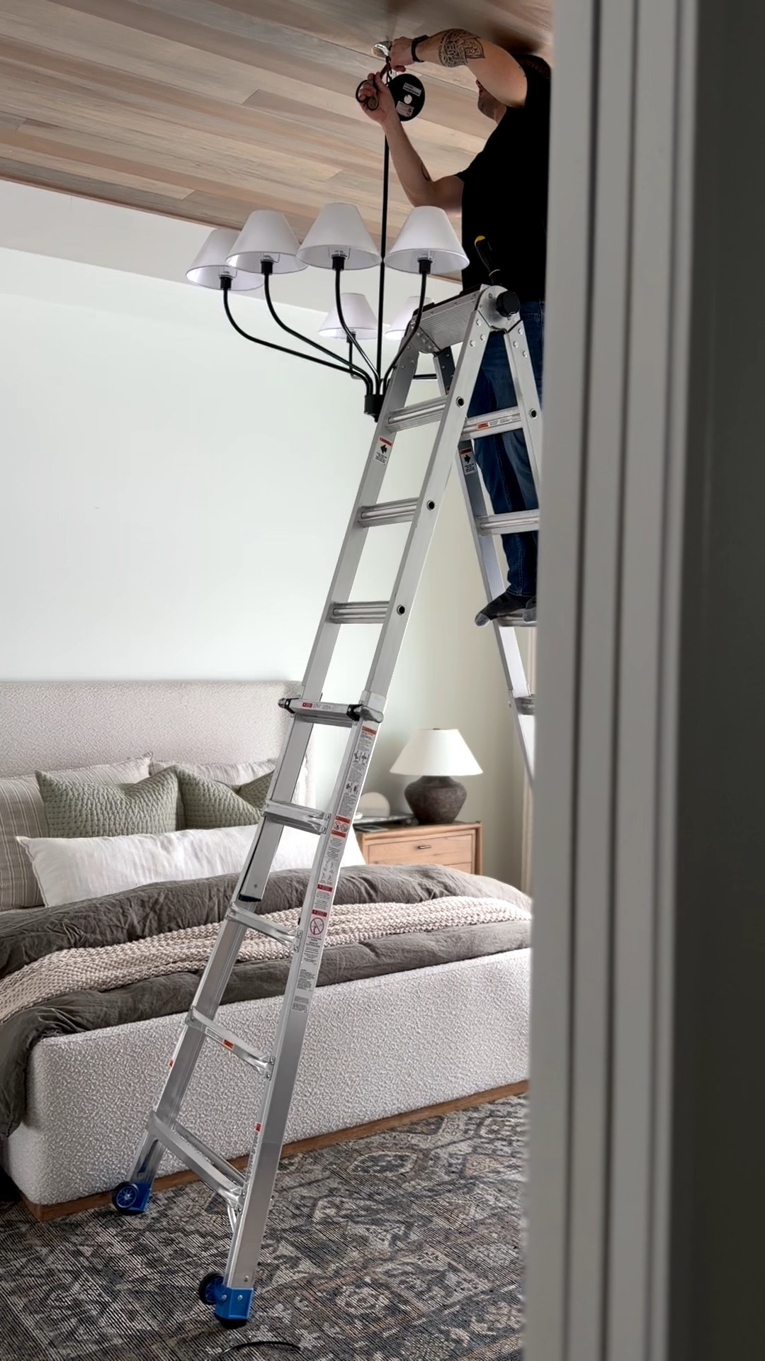 New bedroom light getting installed!

#LTKHome #LTKSaleAlert