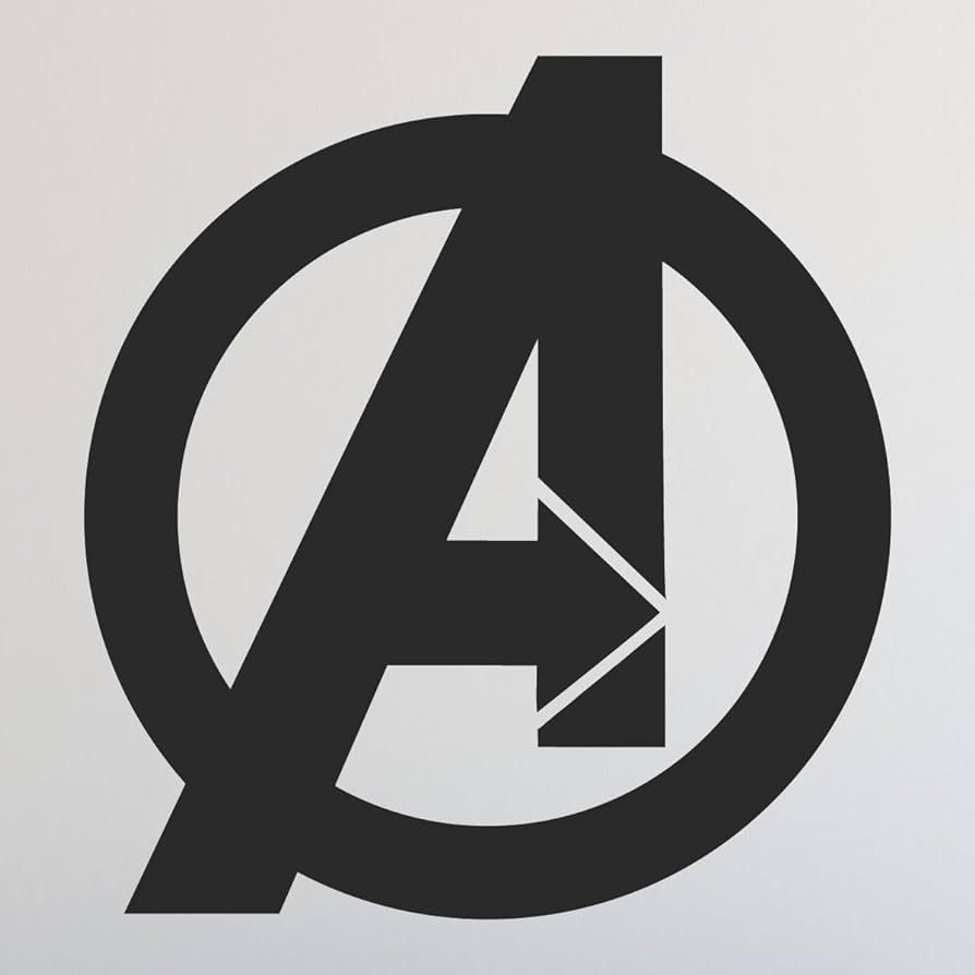 CustomVinylDecor Avengers Logo | Home Decor Vinyl Sticker for Bedroom, Playroom, Or Laptop | Smal... | Amazon (CA)