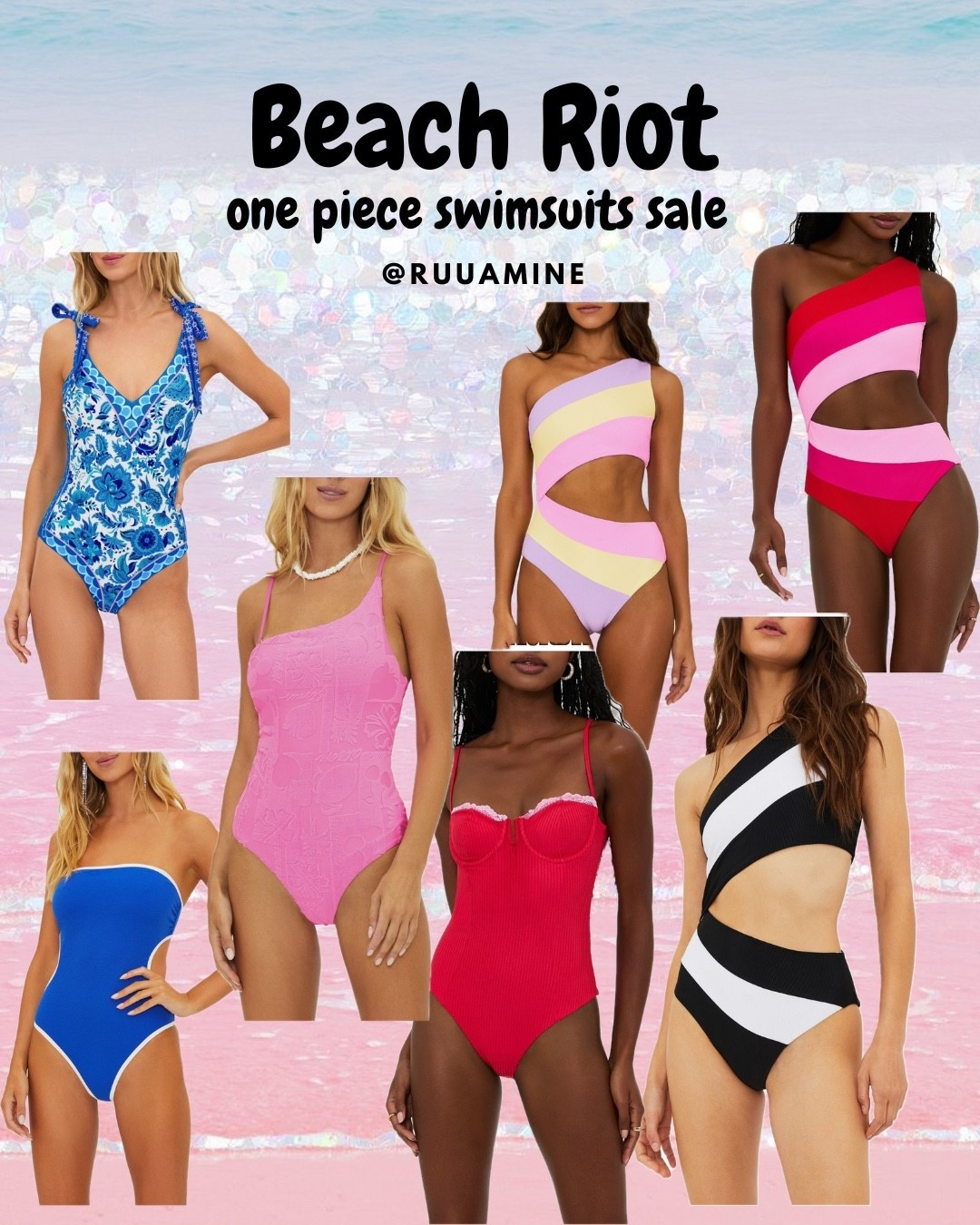 Beach Riot one-piece swimsuits on sale and they’re SO flattering.
Perfect for beach days, pool days, and summer travel. Linking my favorite colors and styles before they sell out.

•	Beach Riot swimsuit
	•	one piece swimsuit
	•	flattering swimsuit
	•	mom swimsuit
	•	summer swimwear
	•	resort wear
	•	Hawaii beach style
	•	vacation swimsuit
	•	supportive swimsuit
	•	chic one piece


#LTKSaleAlert #LTKTravel #LTKSwim