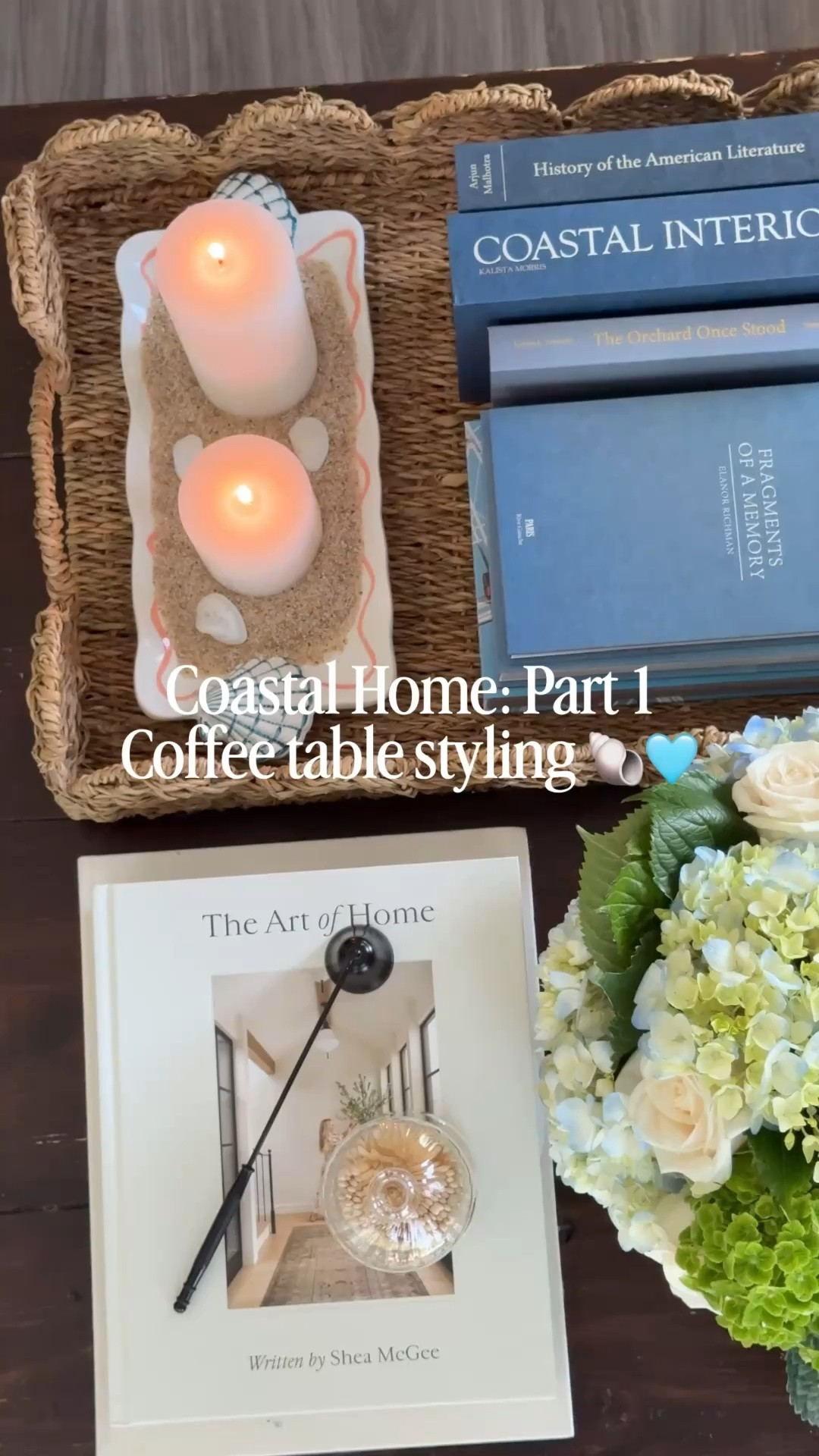 bring coastal charm into your home 🐚
classic, simple and minimal effort — just a couple decor swaps to bring the a bit of the outside in with this coffee table refresh 🌊
fresh florals, faux decor books (that open for storage), and a candle refresh to bring this table to life and make you feel like you’re living on the coast 🩵

#LTKHome #LTKSeasonal