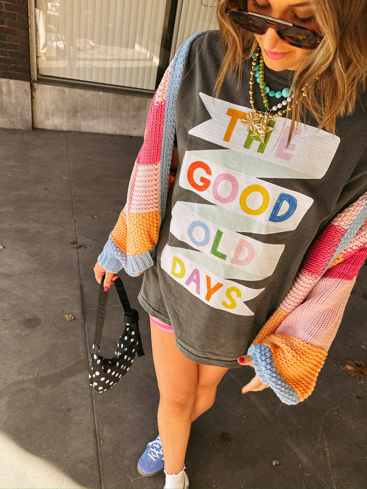 ETTA OG | good old days banner graphic tee - charcoal | Etta+East
