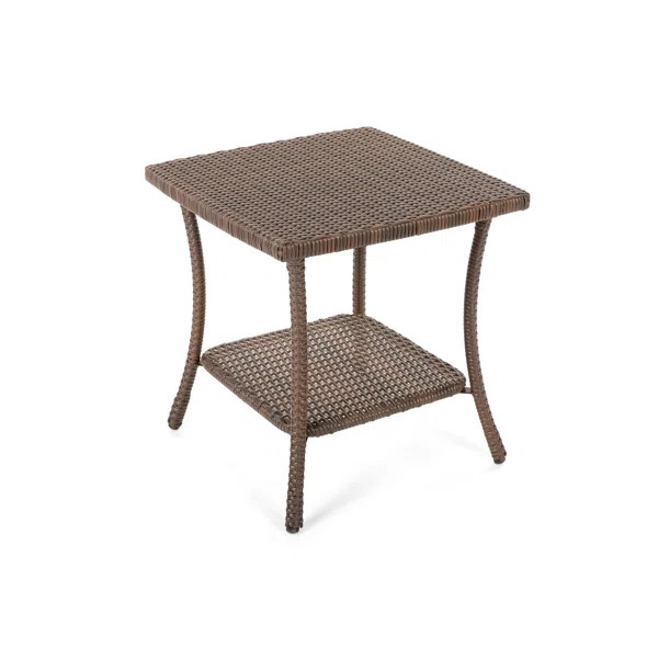 Denham Wicker/Rattan Side Table | Wayfair North America