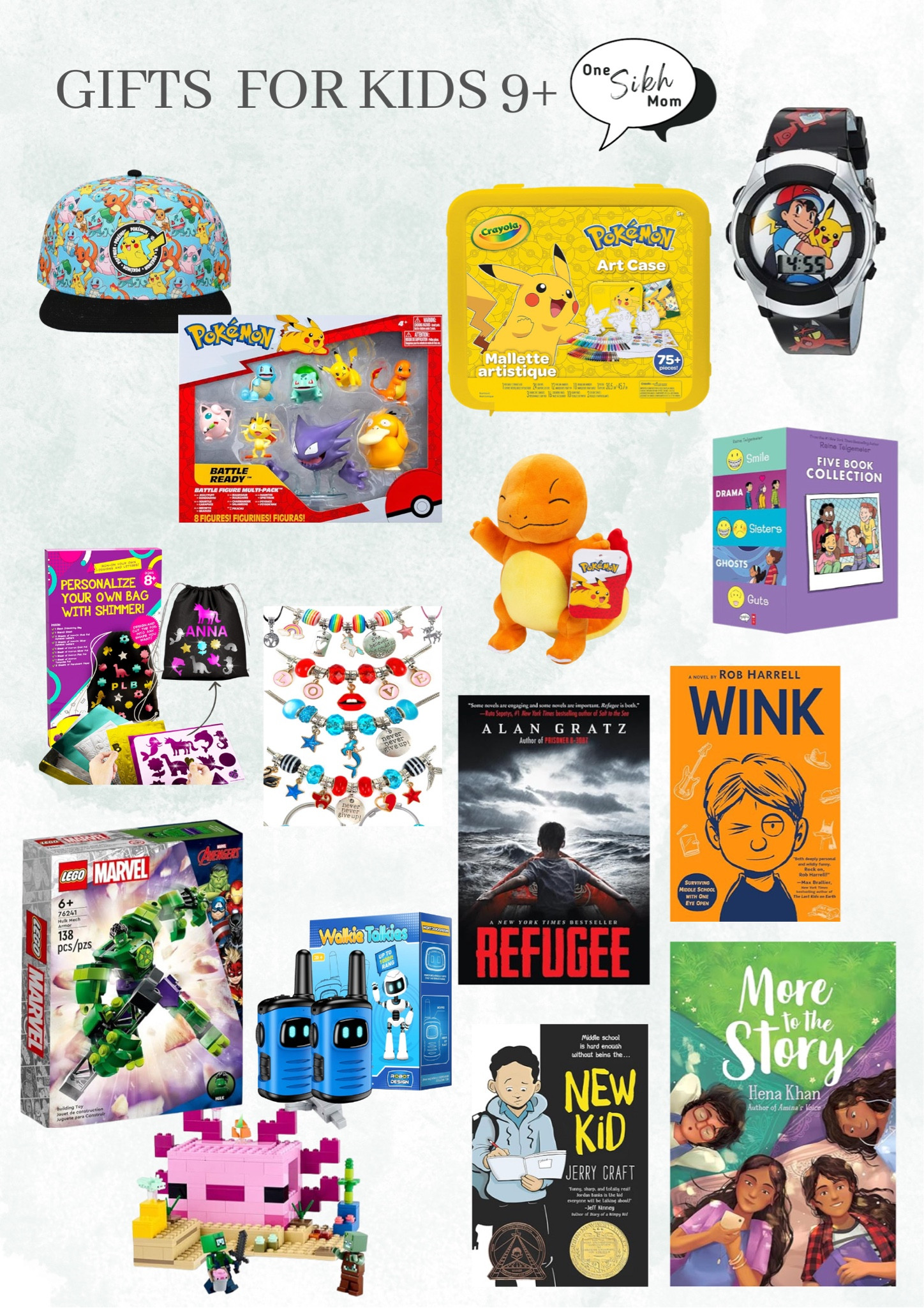 Gifts for kids age 9+

These are toys that my kids own or want.

#LTKfamily #LTKGiftGuide #LTKkids