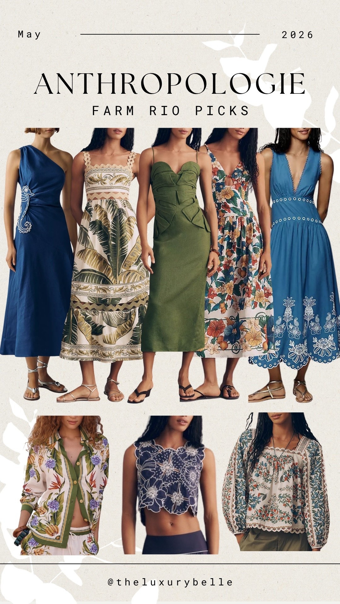 Anthropologie—Farm Rio picks for summer! #anthro #anthropologie #farmrio

#LTKgrwm #LTKootd #LTKSeasonal