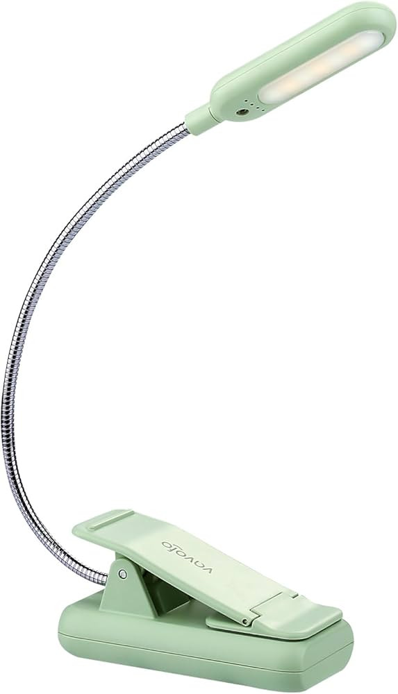 VAVOFO Rechargeable Book Light for Reading in Bed Kids, 7 LED Reading Light with 9-Level Warm Coo... | Amazon (US)