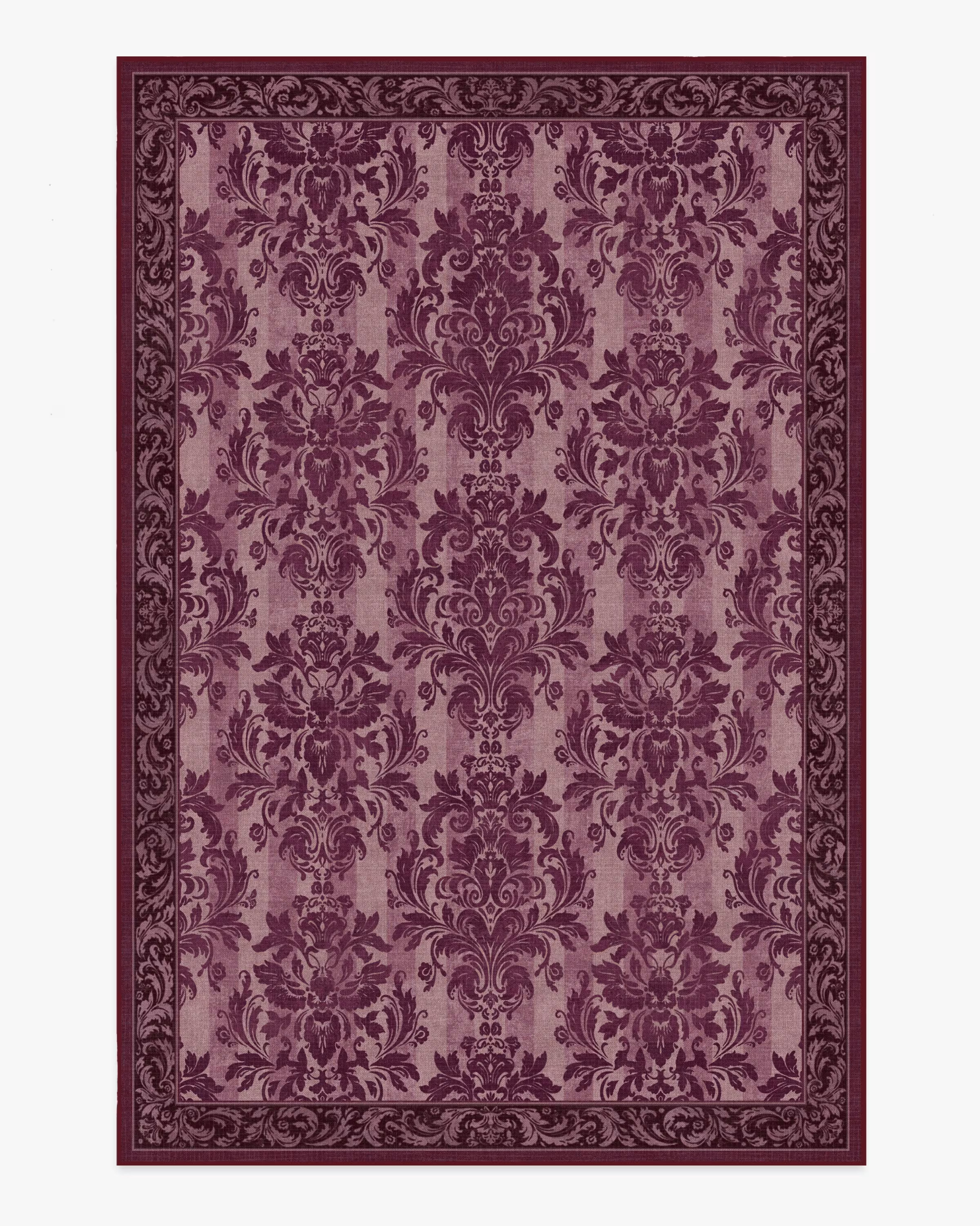 Bridgerton Night Of Enchantment Royal Plum Rug | Ruggable