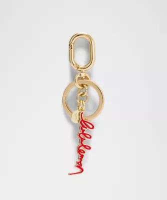 Metal Script Keychain | lululemon (AU)