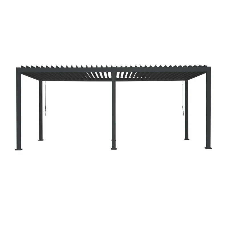 10 Ft. W x 20 Ft. D Aluminum Pergola | Wayfair North America