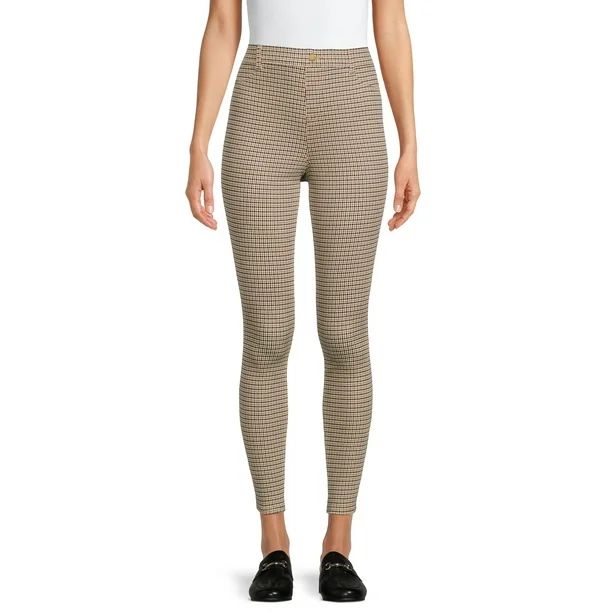 Time and Tru Women's Stretch Knit Jegging - Walmart.com | Walmart (US)