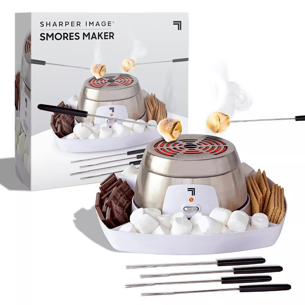 Sharper Image Indoor Electric Tabletop S'mores Maker Set | Kohl's