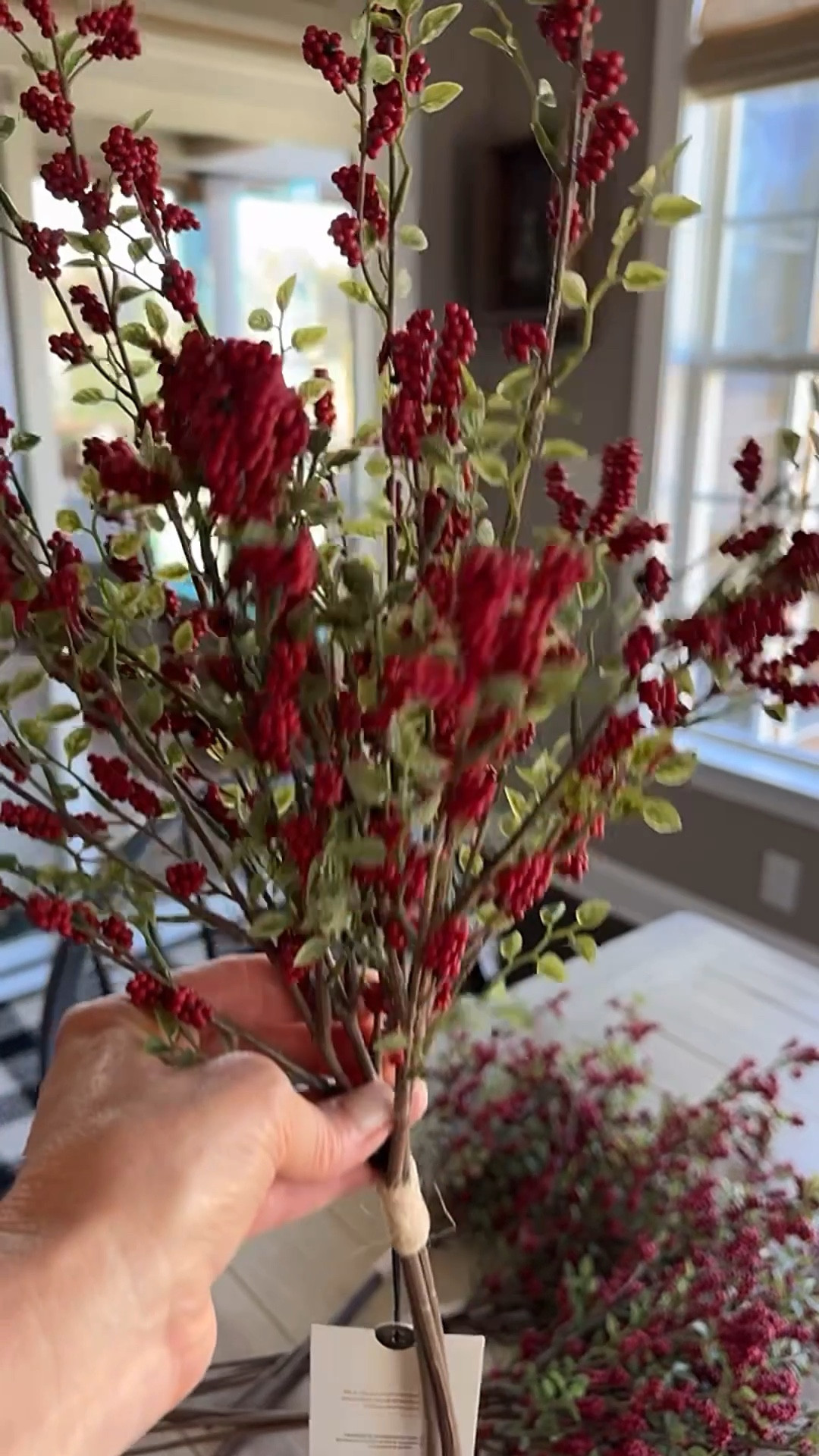 These berry stems are exactly what I was looking for this year’s Christmas. They come 3 stems in a bundle. I purchased 4 bundles. The antique brass bells are stunning and would be perfect on a mantel ie Christmas tree😍



#LTKHoliday #LTKHome #LTKSeasonal